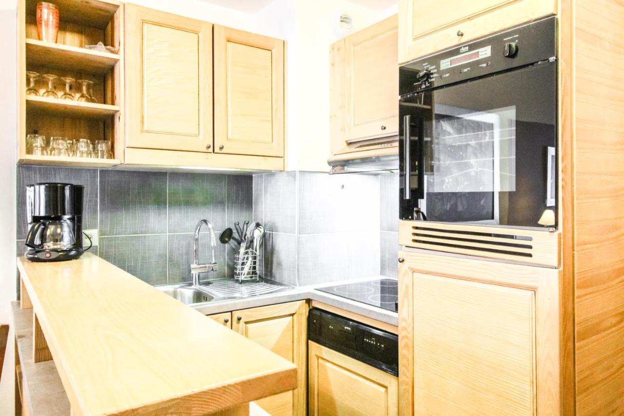 Les Terrasses D'Eos, 1-Bed Apartment With Fireplace, Ski In, Ski Out แฟลน ภายนอก รูปภาพ