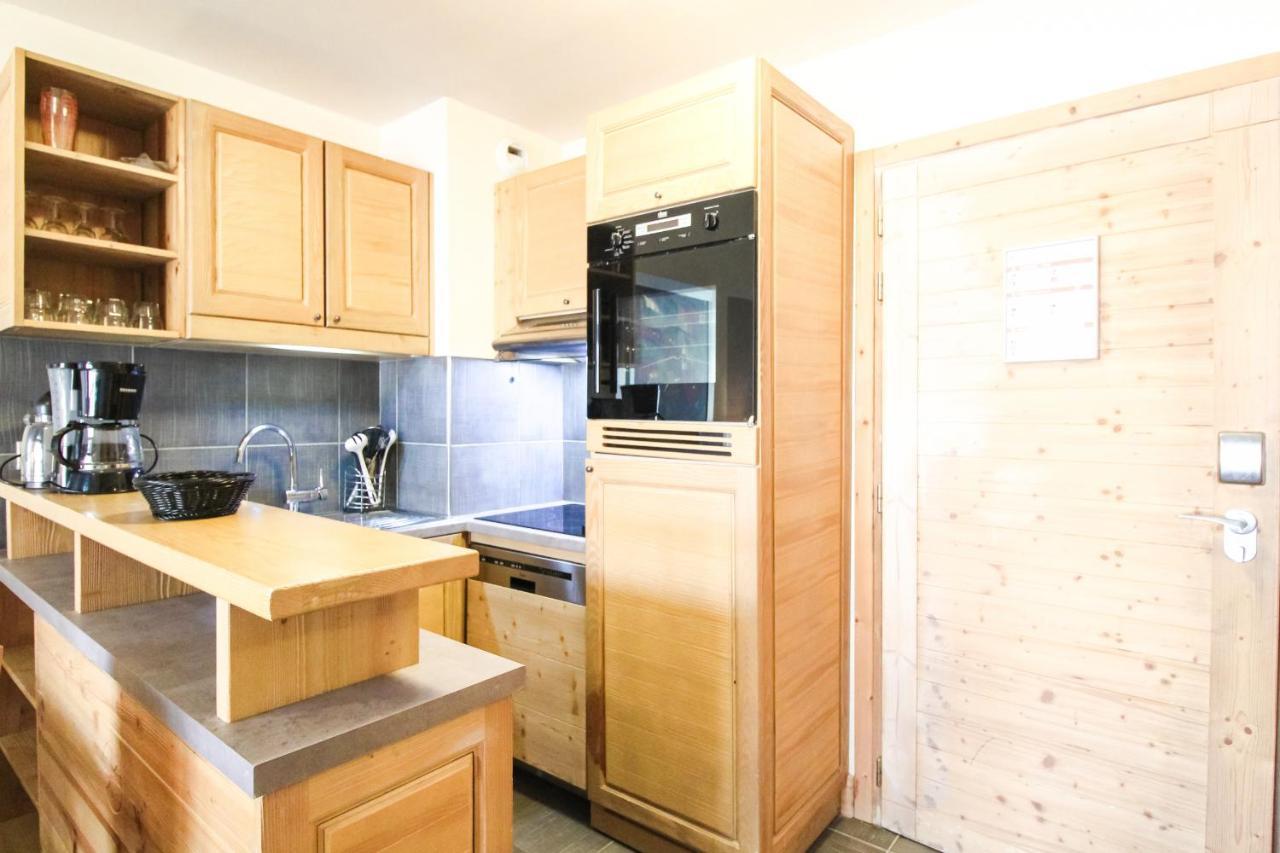 Les Terrasses D'Eos, 1-Bed Apartment With Fireplace, Ski In, Ski Out แฟลน ภายนอก รูปภาพ