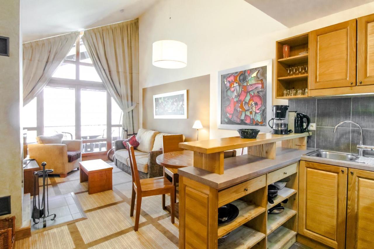Les Terrasses D'Eos, 1-Bed Apartment With Fireplace, Ski In, Ski Out แฟลน ภายนอก รูปภาพ