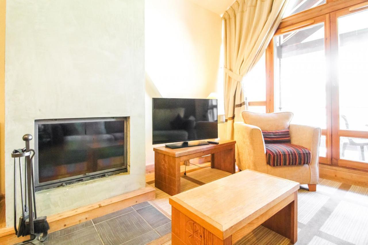 Les Terrasses D'Eos, 1-Bed Apartment With Fireplace, Ski In, Ski Out แฟลน ภายนอก รูปภาพ
